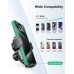 Wireless Car Charger, Auto Clamping Car Phone Holder Charger, 15W Fast Charging Phone Mount for Dash Windshield Vent for iPhone 15 14 13 12 11 Pro Max, Samsung Galaxy S24+ S23 Ultra S22 S21+